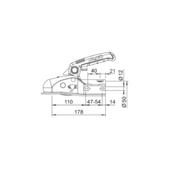AL-KO Tête D'attelage AK 161 10 AL-KO Tête D'attelage AK 161 -Magasin De Matériel De Camping al ko tete d attelage ak 161 3