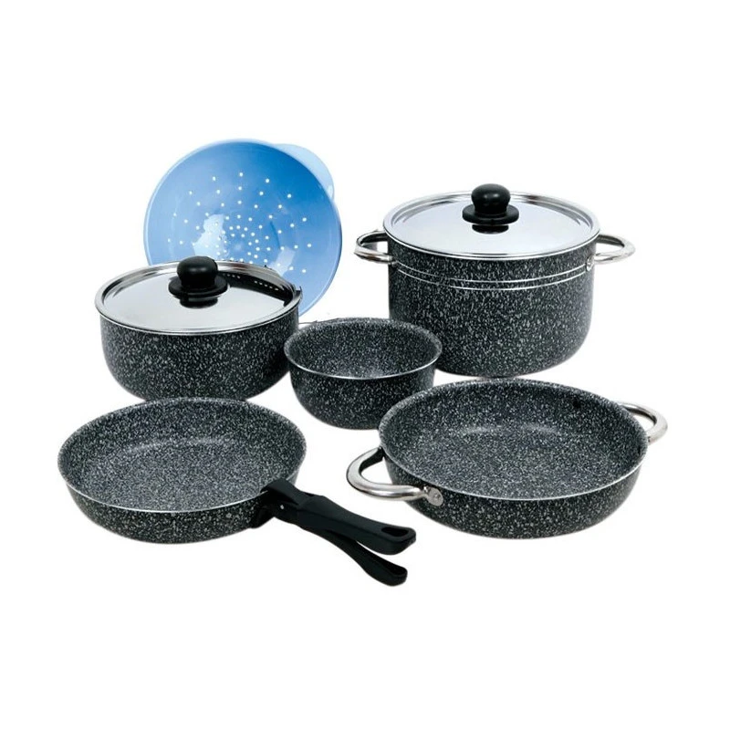 BEAVER BRAND Popote Stone Rock 9 Pièces 1 BEAVER BRAND Popote Stone Rock 9 Pièces