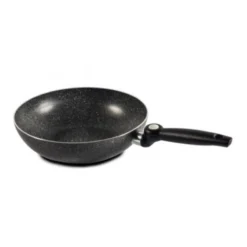 BIALETTI Wok Aluminium Manche Repliable