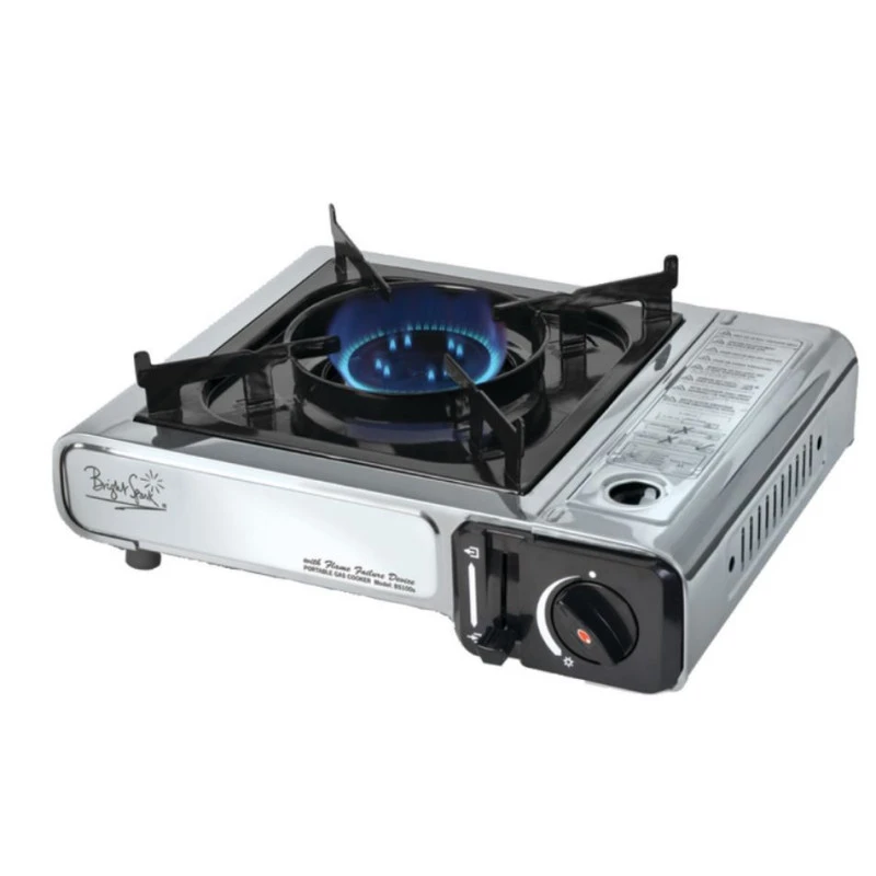 BRIGHT-SPARCK Réchaud Gaz Inox Portable 1 BRIGHT-SPARCK Réchaud Gaz Inox Portable