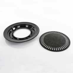 CAMP4 Plaque Plancha Ronde Pour Réchaud Cook'n'Fold