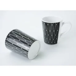 CAMP4 Set Vaisselle Black-White 16 Pièces 11 CAMP4 Set Vaisselle Black-White 16 Pièces -Magasin De Matériel De Camping camp4 set vaisselle black white 16 pieces 5