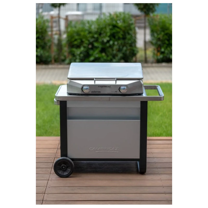 CAMPINGAZ Chariot Deluxe Pour Plancha 2 Brûleurs 7 CAMPINGAZ Chariot Deluxe Pour Plancha 2 Brûleurs – Image 7