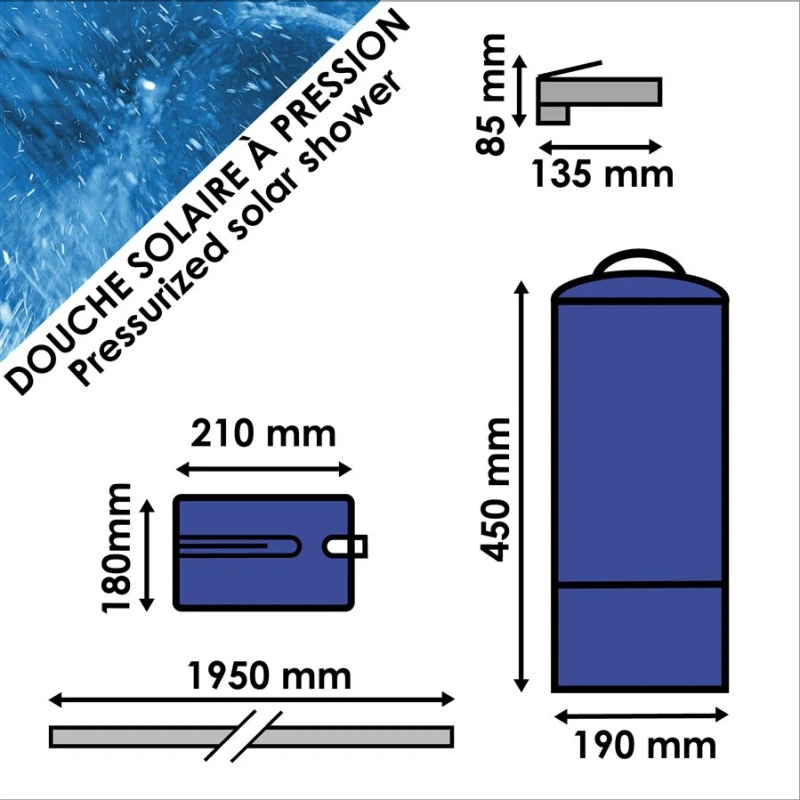 CAO Douche Solaire à Pression 6 CAO Douche Solaire à Pression – Image 6