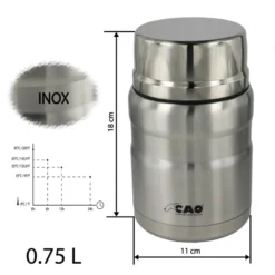 CAO Lunch Box Isotherme 0,75 Litres 10 CAO Lunch Box Isotherme 0,75 Litres -Magasin De Matériel De Camping cao lunch box isotherme 075 litres 4