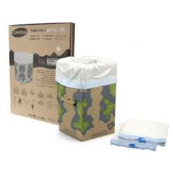 CLEANIS CareBag Kit Toilettes Sèches Pliable -Magasin De Matériel De Camping cleanis carebag kit toilettes seches pliable 2