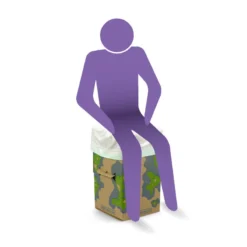 CLEANIS CareBag Kit Toilettes Sèches Pliable -Magasin De Matériel De Camping cleanis carebag kit toilettes seches pliable 5