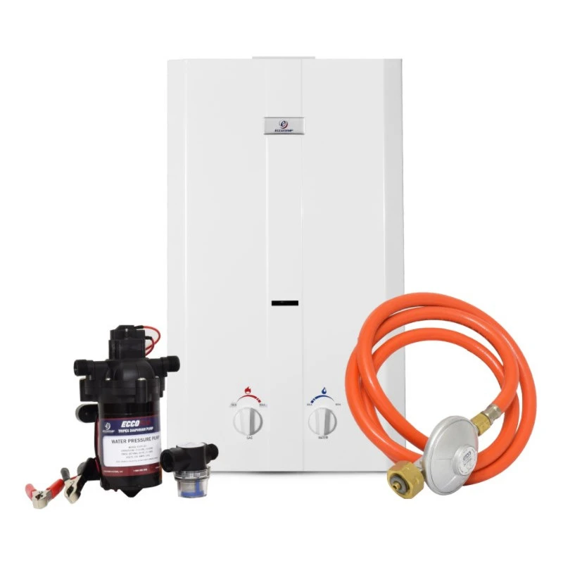ECCOTEMP Kit Chauffe-eau CE-10 Avec Pompe 1 ECCOTEMP Kit Chauffe-eau CE-10 Avec Pompe