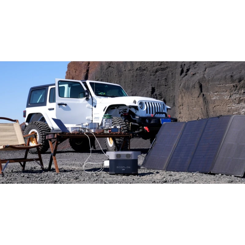 ECOFLOW Delta Max 2016 Wh + Panneau Solaire 400 W 4 ECOFLOW Delta Max 2016 Wh + Panneau Solaire 400 W – Image 4