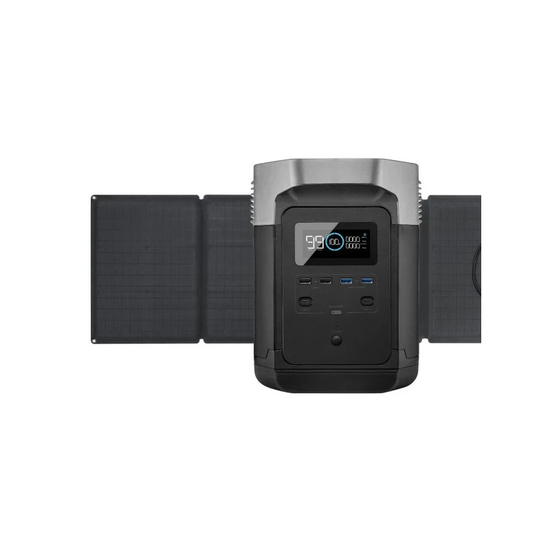 ECOFLOW Delta Max 2016 Wh + Panneau Solaire 400 W 1 ECOFLOW Delta Max 2016 Wh + Panneau Solaire 400 W