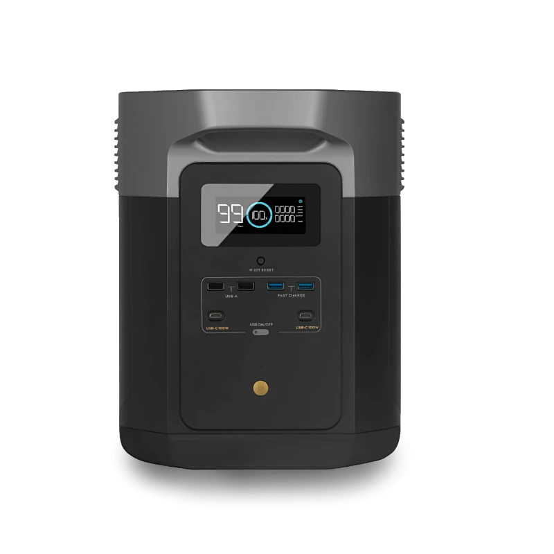 ECOFLOW Delta Max 2016 Wh + Panneaux Solaires 2 X 400 W 2 ECOFLOW Delta Max 2016 Wh + Panneaux Solaires 2 X 400 W – Image 2