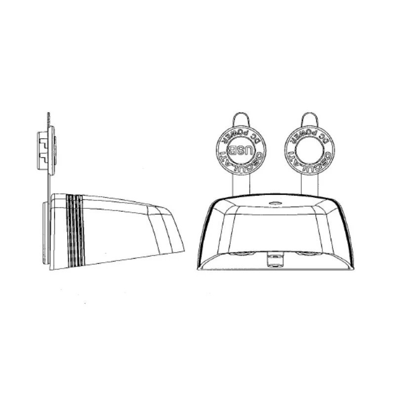 EM Prise 2x2 USB En Saillie 3 EM Prise 2x2 USB En Saillie – Image 3