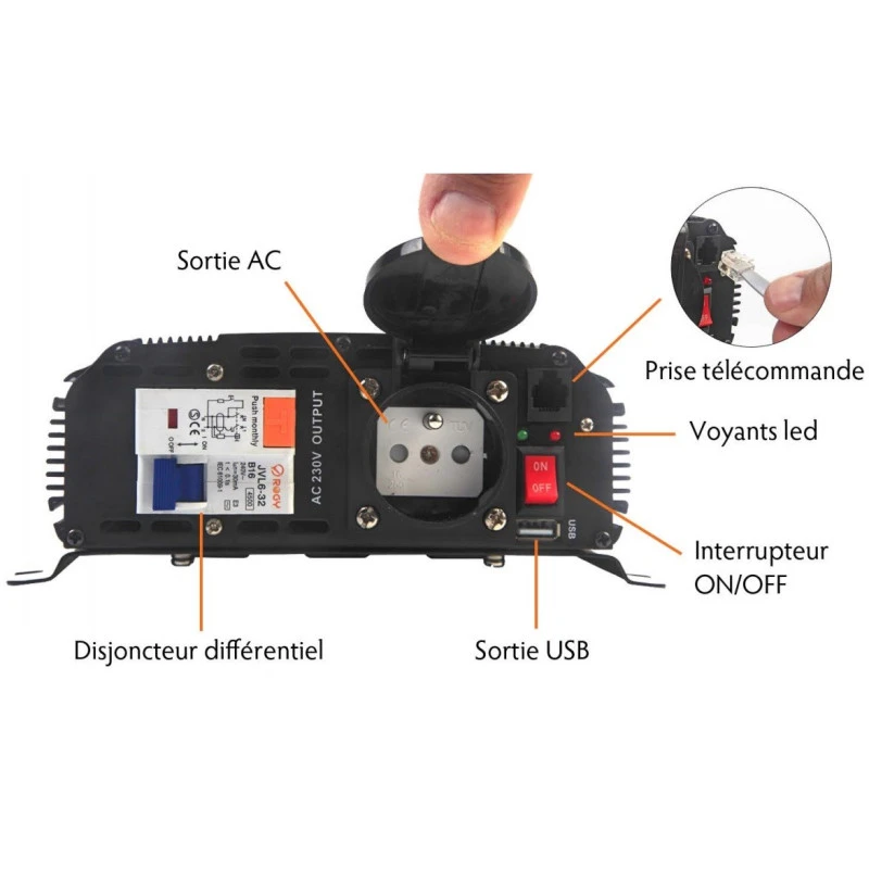 EM Convertisseur PSW24-DIF 700 W 3 EM Convertisseur PSW24-DIF 700 W – Image 3
