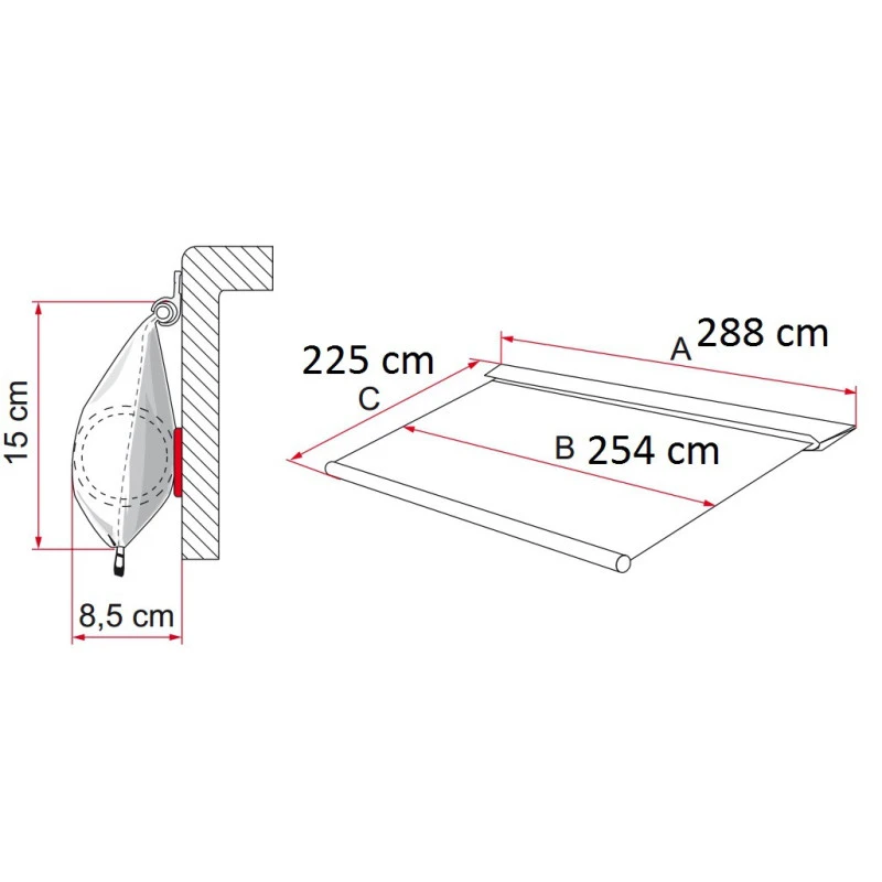 FIAMMA Caravanstore 280 XL 2 FIAMMA Caravanstore 280 XL – Image 2