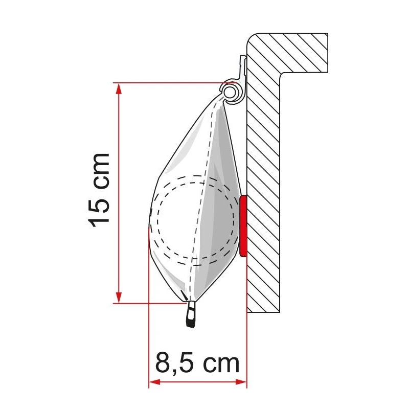 FIAMMA CaravanStore XL 410 Black 5 FIAMMA CaravanStore XL 410 Black – Image 5