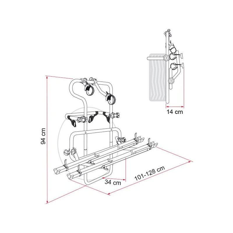 FIAMMA Carry-Bike Backpack 4x4 4 FIAMMA Carry-Bike Backpack 4x4 – Image 4