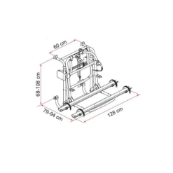 FIAMMA Carry-Bike Lift 77 7 FIAMMA Carry-Bike Lift 77 -Magasin De Matériel De Camping fiamma carry bike lift 77 2