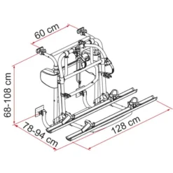 FIAMMA Carry-Bike Motor Lift 77 -Magasin De Matériel De Camping fiamma carry bike motor lift 77 2