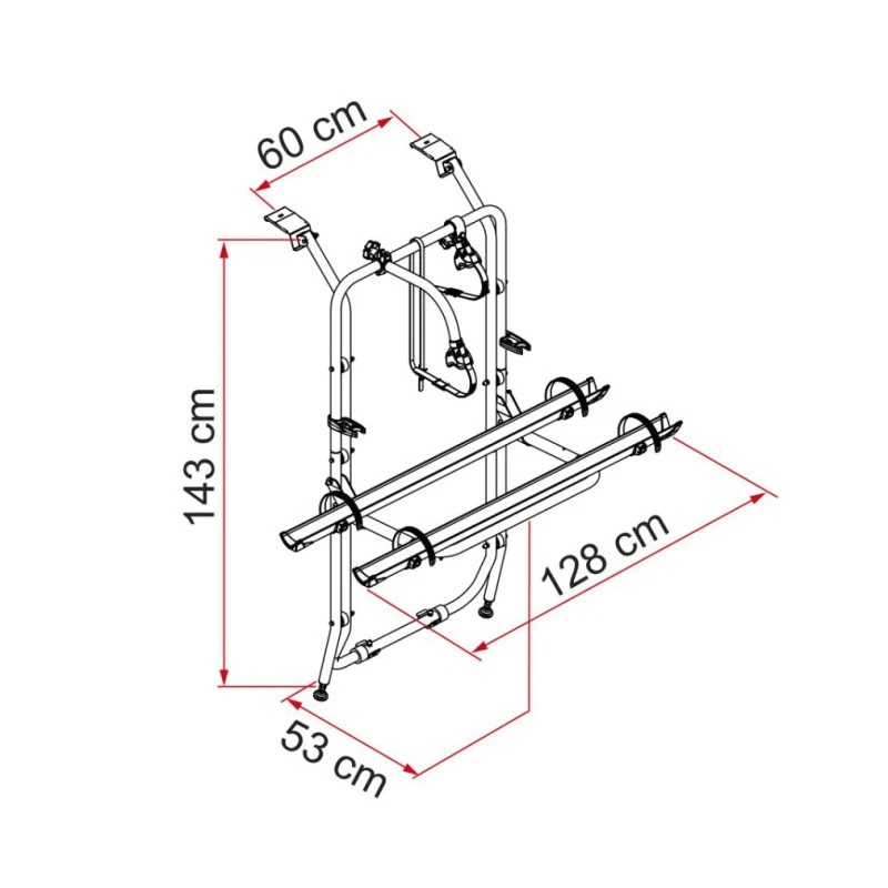 FIAMMA Carry Bike | Trafic 2 Et 3 - Hayon 3 FIAMMA Carry Bike | Trafic 2 Et 3 - Hayon – Image 3