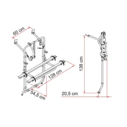 FIAMMA Carry Bike | Vito W638 - Hayon 5 FIAMMA Carry Bike | Vito W638 - Hayon -Magasin De Matériel De Camping fiamma carry bike vito w638 hayon 2