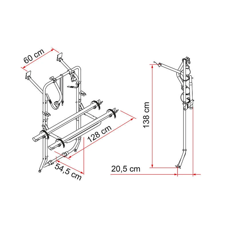 FIAMMA Carry Bike | Vito W638 - Hayon 3 FIAMMA Carry Bike | Vito W638 - Hayon – Image 3