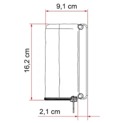 FIAMMA Compass 260 -Magasin De Matériel De Camping fiamma compass 260 2