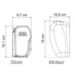 FIAMMA F45 Eagle 350 Polar White -Magasin De Matériel De Camping fiamma f45 eagle 350 polar white 4
