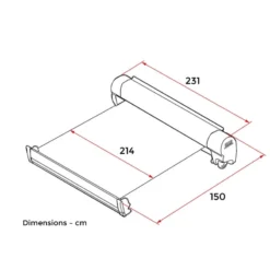 FIAMMA F45s 230 12 FIAMMA F45s 230 -Magasin De Matériel De Camping fiamma f45 s 230 1 3
