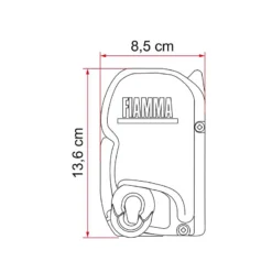 FIAMMA F45 S 350 -Magasin De Matériel De Camping fiamma f45 s 350 polar white 4