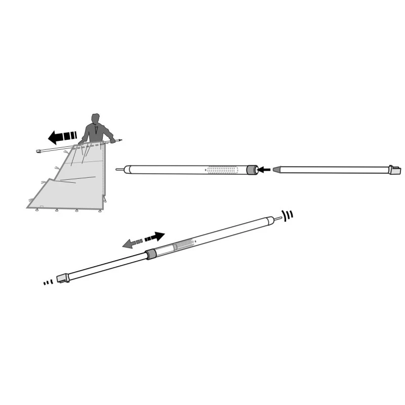 FIAMMA Kit Rafter Side W F45/F65/F80 2 FIAMMA Kit Rafter Side W F45/F65/F80 – Image 2