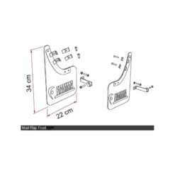 FIAMMA Mud Flap -Magasin De Matériel De Camping fiamma mud flap 2