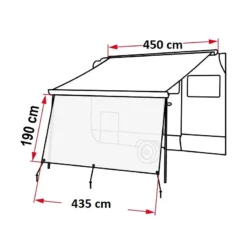 FIAMMA Sun View XL 450 -Magasin De Matériel De Camping fiamma sun view xl 450 2