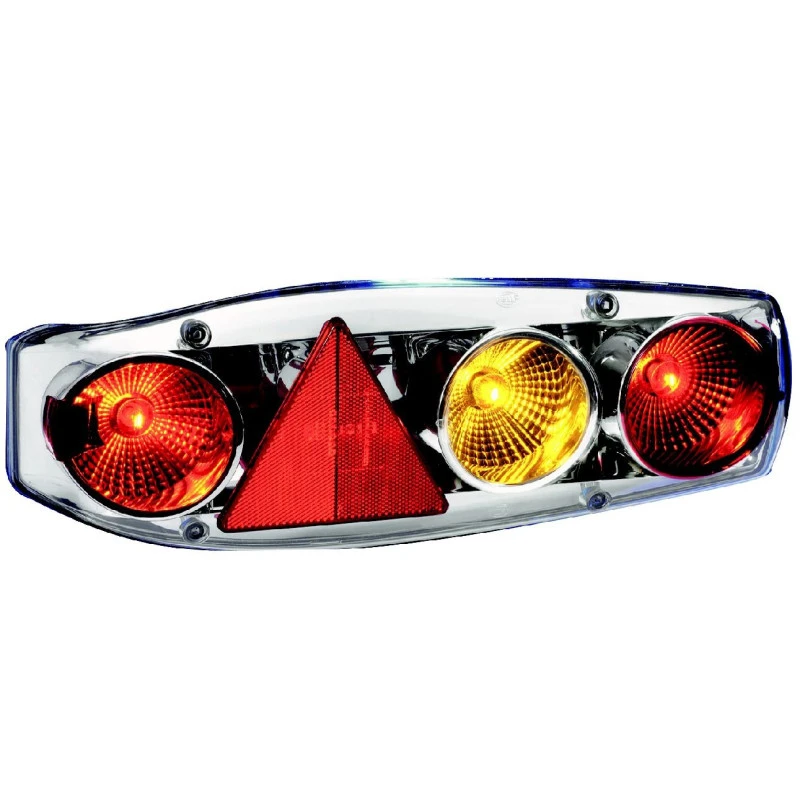 HELLA Feux Arrières Caraluna II Chromés Caravane 1 HELLA Feux Arrières Caraluna II Chromés Caravane