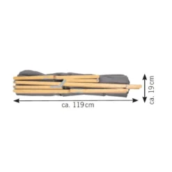 HT Chaise Longue Rembourrée -Magasin De Matériel De Camping ht chaise longue rembourree 3