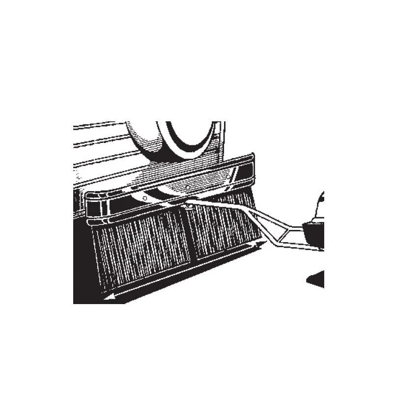 LILIE Bavette Arrière Fils Nylon 2 LILIE Bavette Arrière Fils Nylon – Image 2