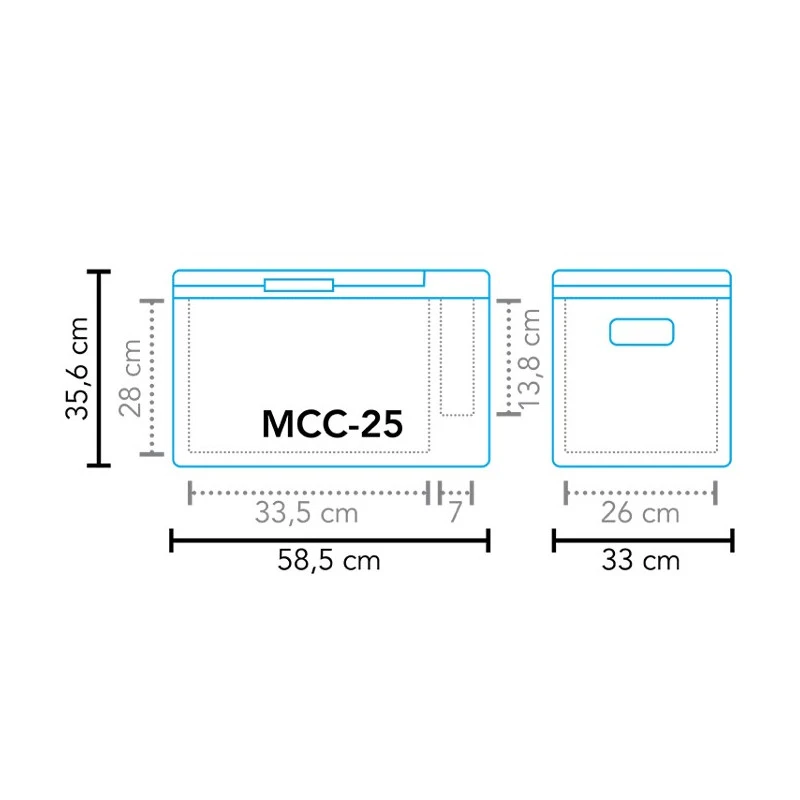 MESTIC Cool Box MCC-25 2 MESTIC Cool Box MCC-25 – Image 2