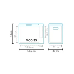 MESTIC Cool Box MCC-35 15 MESTIC Cool Box MCC-35 -Magasin De Matériel De Camping mestic cool box mcc 35 7