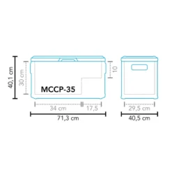 MESTIC Cool Box MCCP-35 AC/DC 12 MESTIC Cool Box MCCP-35 AC/DC -Magasin De Matériel De Camping mestic cool box mccp 35 ac dc 2