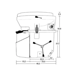 NATURE'S HEAD Toilette Sèche 13 NATURE'S HEAD Toilette Sèche -Magasin De Matériel De Camping nature s head toilette seche 5