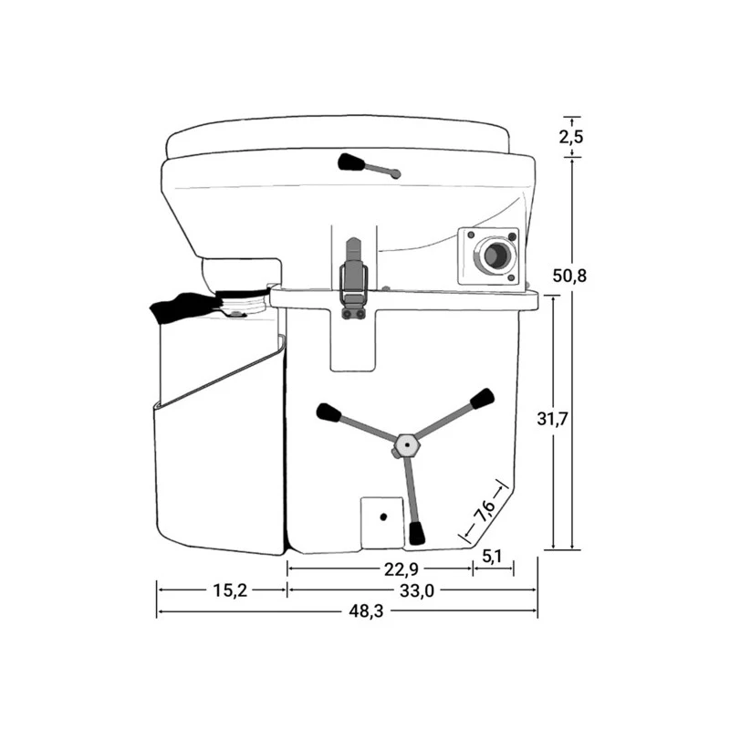 NATURE'S HEAD Toilette Sèche 6 NATURE'S HEAD Toilette Sèche – Image 6