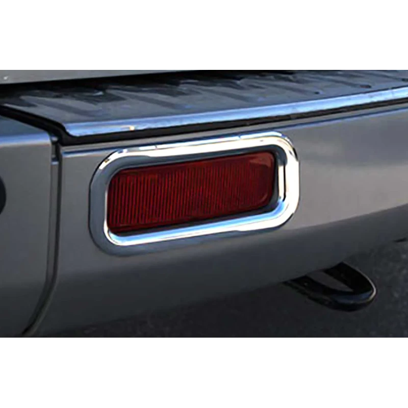 OMAC Enjoliveur Réflecteur Arrière Inox Transit Custom 1 OMAC Enjoliveur Réflecteur Arrière Inox Transit Custom