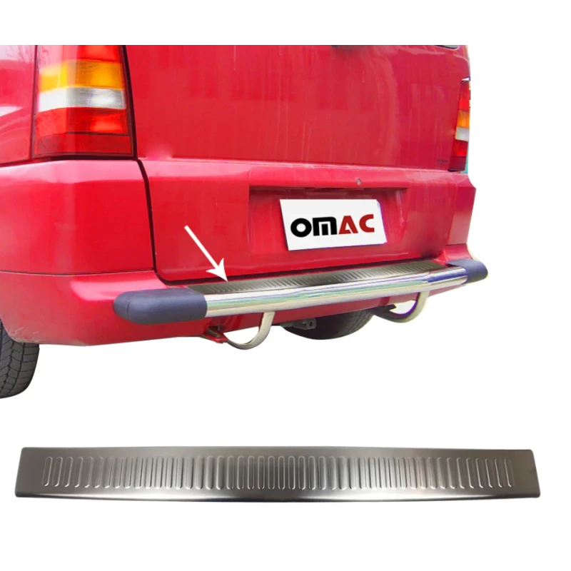OMAC Protection Seuil De Coffre Inox MB Vito W638 1 OMAC Protection Seuil De Coffre Inox MB Vito W638