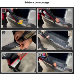 OMAC Protection Seuil De Coffre Inox VW T6 -Magasin De Matériel De Camping omac protection seuil de coffre inox vw t6 3