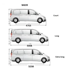 OMAC Rails De Toit Gris MB Vito W447/W639 8 OMAC Rails De Toit Gris MB Vito W447/W639 -Magasin De Matériel De Camping omac rails de toit gris mb vito w447w639 2