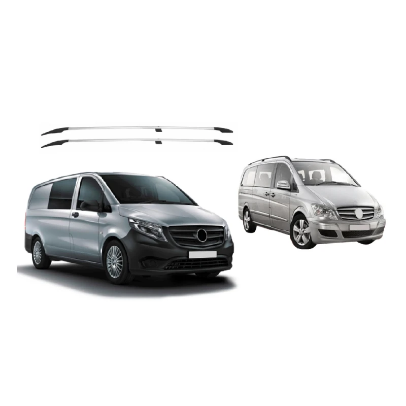 OMAC Rails De Toit Gris MB Vito W447/W639 1 OMAC Rails De Toit Gris MB Vito W447/W639