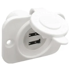 OSCULATI Prise Double USB Blanche