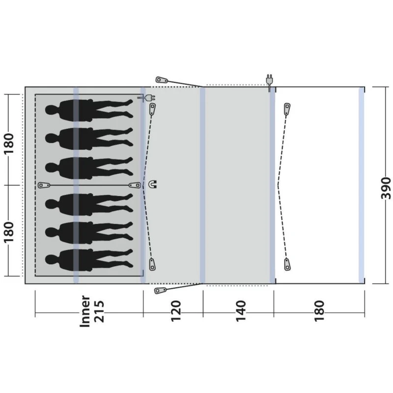 OUTWELL Brichdale 6PA 3 OUTWELL Brichdale 6PA – Image 3