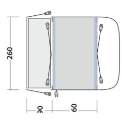 OUTWELL Newburg 160 Air -Magasin De Matériel De Camping outwell newburg 160 air 4