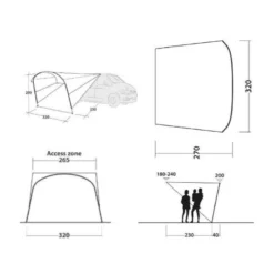 OUTWELL Touring Canopy 5 OUTWELL Touring Canopy -Magasin De Matériel De Camping outwell store crusing canopy 2
