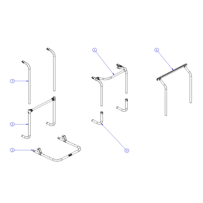 Pièces Détachées THULE Sport G2 1 Pièces Détachées THULE Sport G2